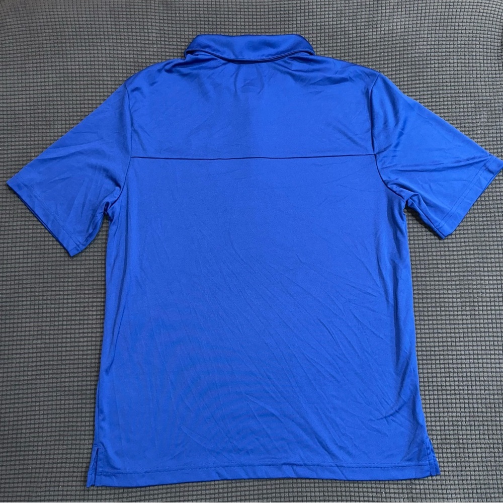 Fanatics Florida Gators Dri-Fit Polo Shirt Mens Large Blue NCAA Football Golf - Picture 2 of 6